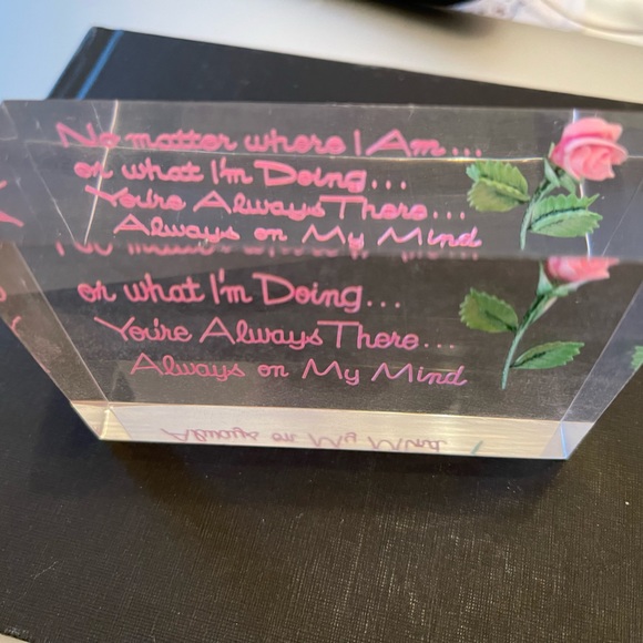 Acrylic Etched Paperweight - Picture 3 of 6